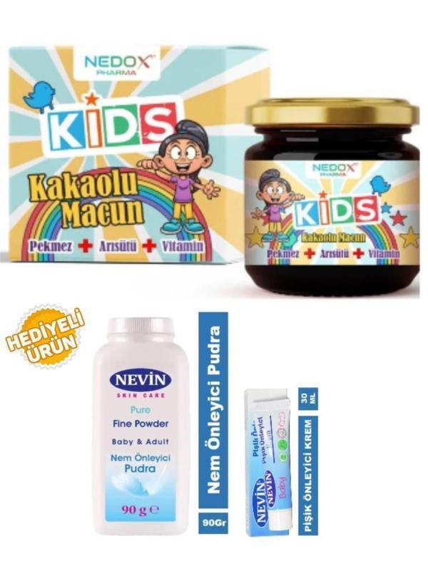 Nedox Kids Çocuklar Için Özel - Arı Sütü, Pekmez, Bal Ve Vitamin Katkılı Kakaolu Macun - Image 1
