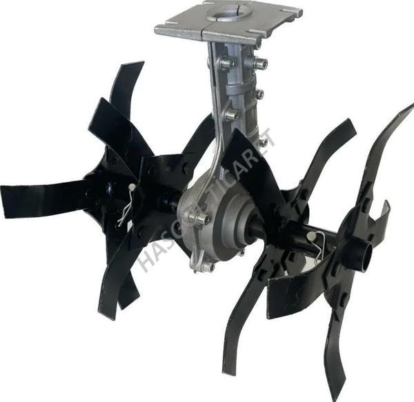 Hsgl Tırpan yan ve sırt  Çapalama Aparatı 26mm 9 Diş Derin Çapalama Aparatı - Image 1