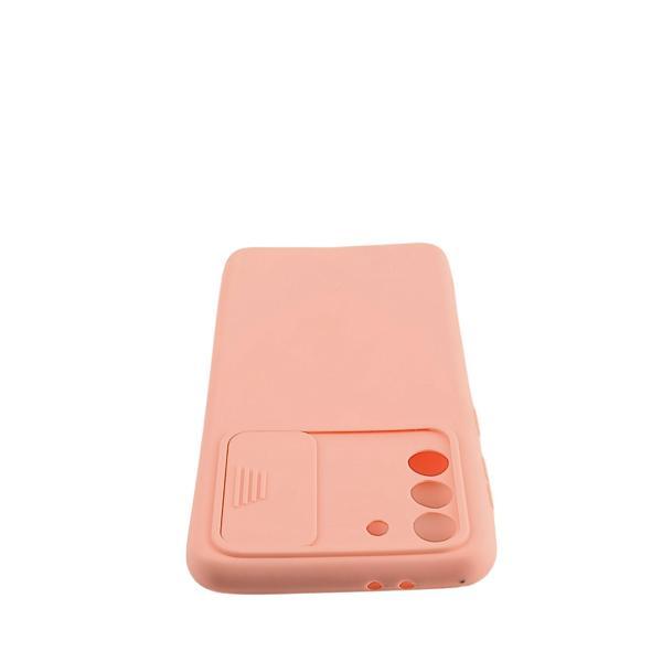 Samsung Galaxy S21 Uyumlu Kamera Sürgülü Mat Silikon Kılıf - Image 1