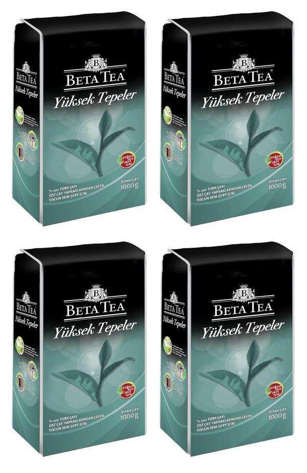 Beta Tea Yüksek Tepeler Siyah Çay 4x1 Kg - Image 1