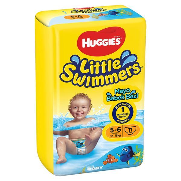 Huggies Little Swimmers Mayo Bebek Bezi 5-6 Yaş 11x2 22 Adet - Image 1