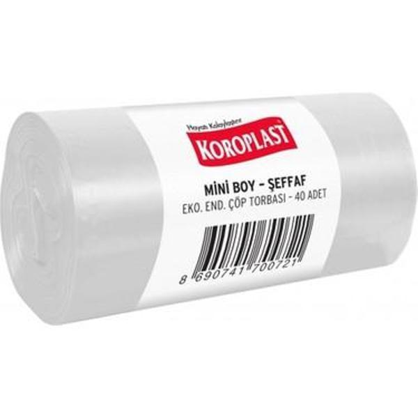 Koroplast Ofis İşyeri için Küçük Boy Çöp Torbası 40 cm x 50 cm - Image 1