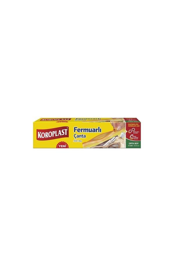 Koroplast Fermuarlı Saklama Poşeti Orta  Boy  12'l - Image 1
