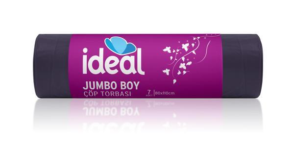 İdeal Çöp Torbası Jumbo Boy 7'li - Image 1