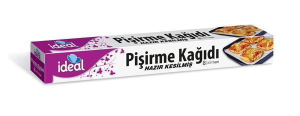 İdeal Pişirme Kağıdı Hazır Kesilmiş 16'lı - Image 1