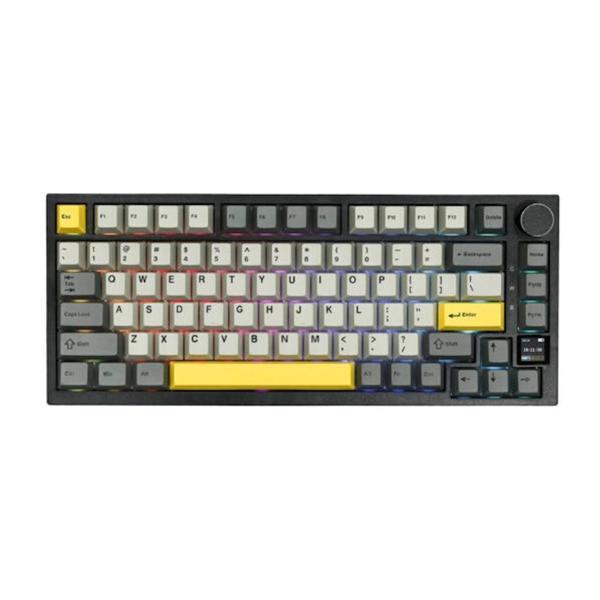 AJAZZ AK820 Pro Gri Gift Switch RGB Kablosuz Hotswap Mekanik Gaming Klavye - Image 1