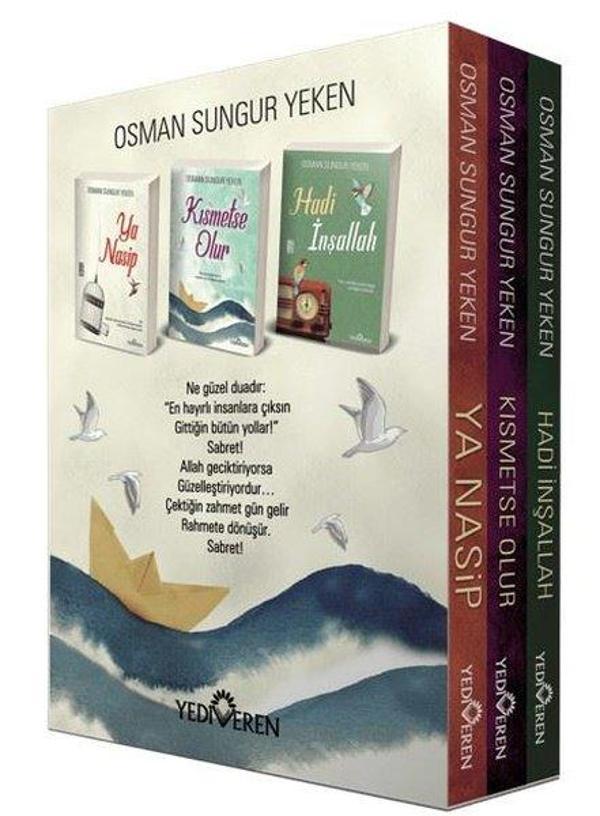 Osman Sungur Yeken Seti - Kutulu - 3 Kitap Takım - Yediveren Yayınları - Image 1