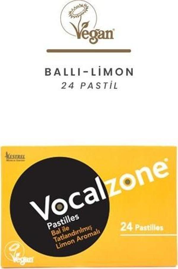 Vocalzone Ballı-Limon 24 Pastil - Image 1