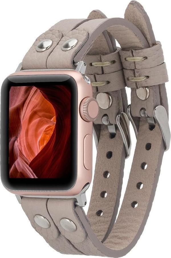 Bouletta Apple Watch Uyumlu Deri Kordon Ely Double Tour ST ERC3 - Image 1