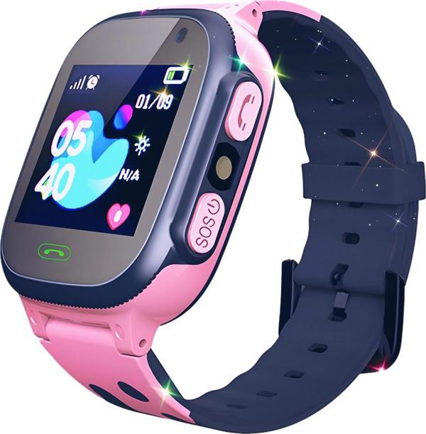 Onkatech Q500S/2021 Akıllı Çocuk Takip Saati Pembe - Image 1