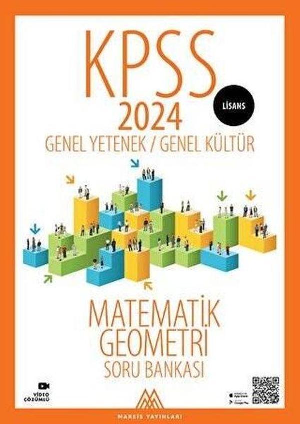 2024 KPSS Lisans GYGK Matematik Geometri Soru Bankası - Marsis Yayınları - Image 1