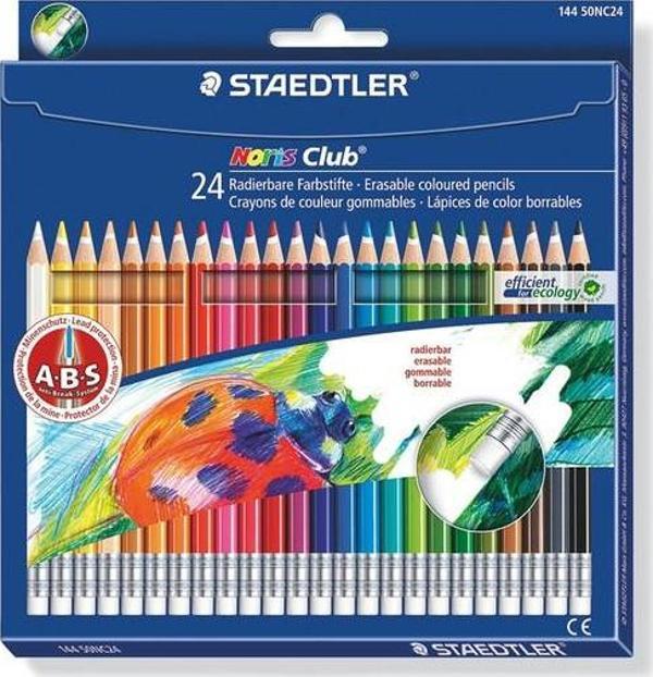 Staedtler 144 50Nc24 Noris Clup Silinebilir Kuru Boya 24'Lü - Image 1