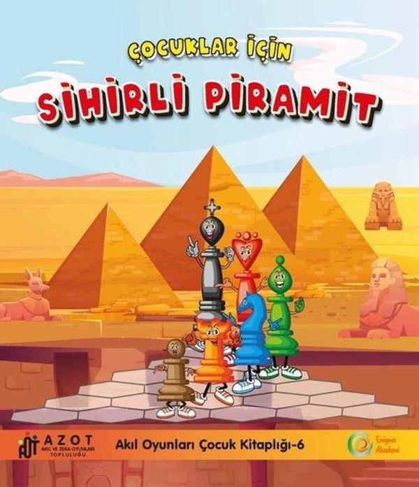 Çocuklar İçin Sihirli Piramit - Akıl Oyunları Çocuk Kitaplığı 6 - Enigma - Image 1