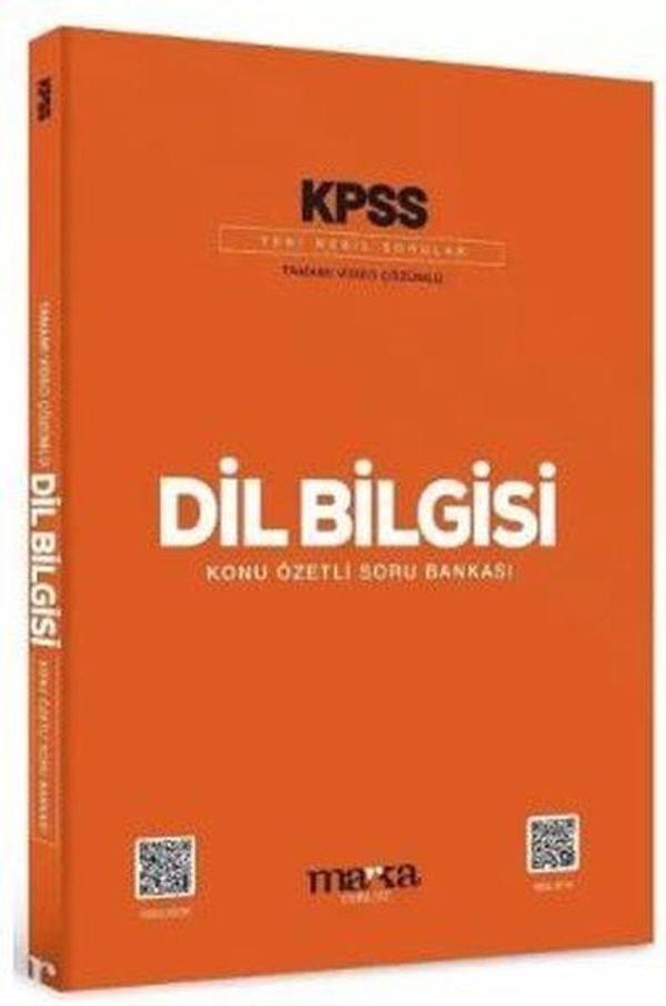 2025 KPSS Dil Bilgisi Konu Özetli Yeni Nesil Soru Bankası Tamamı Video Çözümlü - Marka Yayınları - Image 1