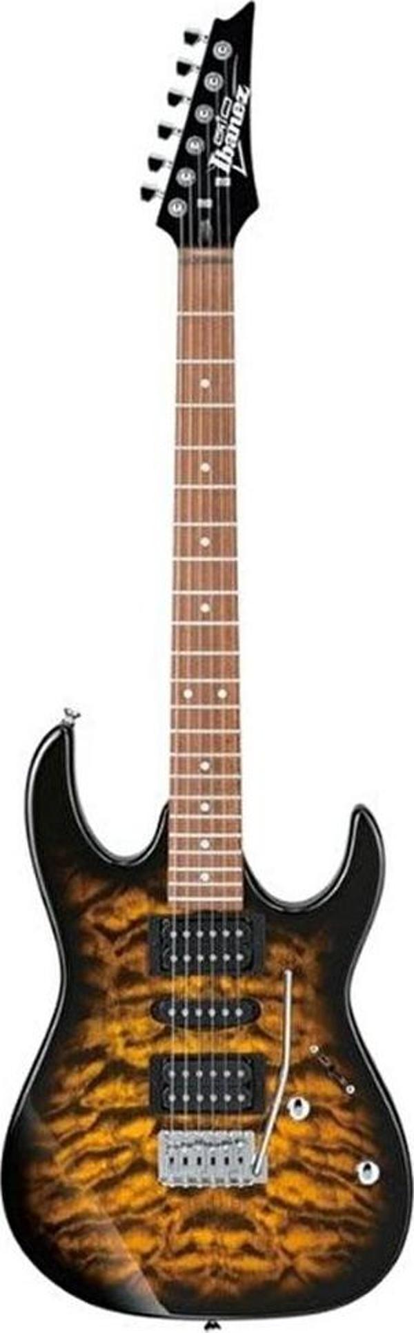 IBANEZ GRX70QA-SB Elektro Gitar - Image 1