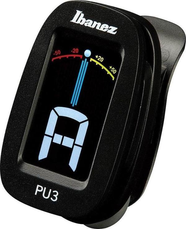 PU3-BK Akort Aleti Tuner Chromatic Kromatik Clip Tuner - Black PU-3 - Image 1