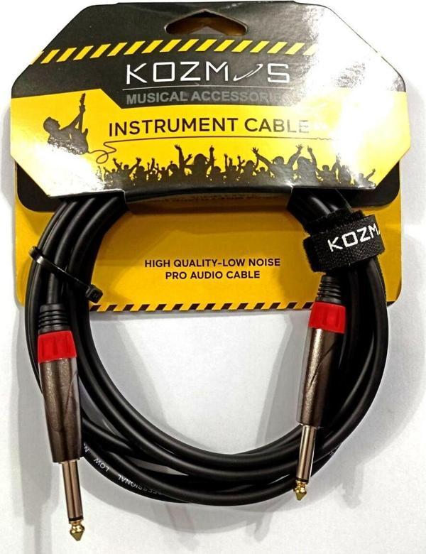 Kozmos KCL-021J-3M Non-Noise 3mt Enstrüman Kablosu - Image 1