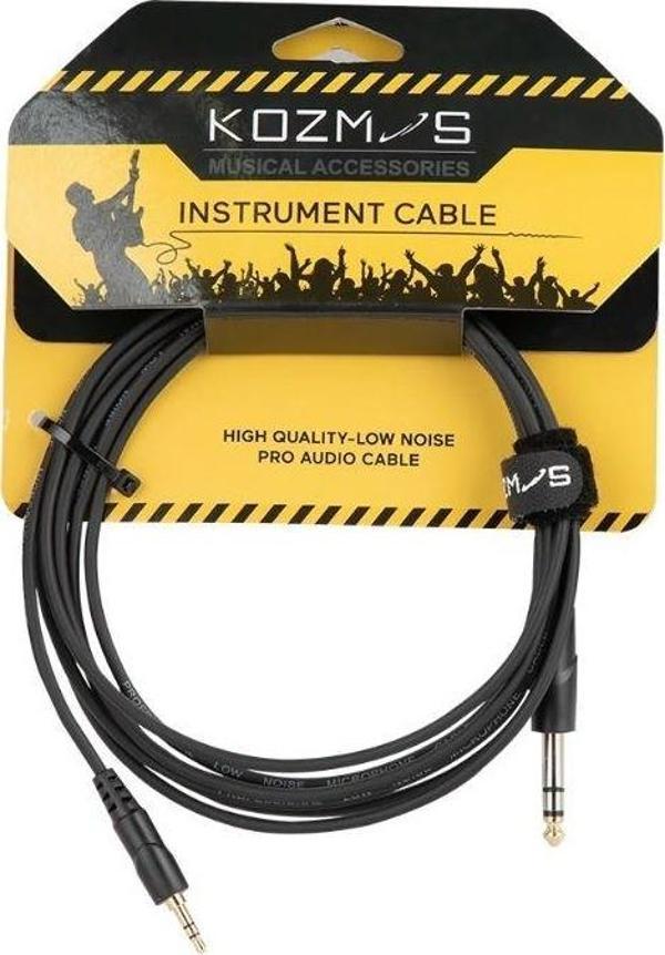 KOZMOS KCL-231-3M 3.5 mm 1-4 TRS (E) Stereo 3 Mt Kablo - Image 1