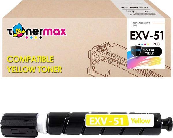 Canon C-EXV-51 Muadil Toner - Sarı / IR-C5535 / IR-C5540 / IR-C5550 / IR-C5560 / IR-C5750 - Image 1