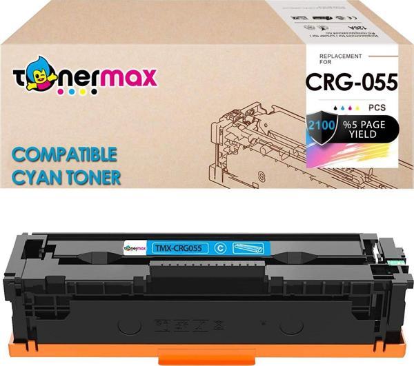 Canon CRG-055 Muadil Toner Mavi - Çipli / LBP-662Cdw / LBP-664Cx / MF-741Cdw / MF-742Cdw / MF-743Cdw / MF-744Cd / MF-745 - Image 1