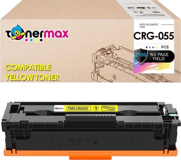 Canon CRG-055 Muadil Toner Sarı - Çipli / LBP-662Cdw / LBP-664Cx / MF-741Cdw / MF-742Cdw / MF-743Cdw / MF-744Cd / MF-745 - Image 1