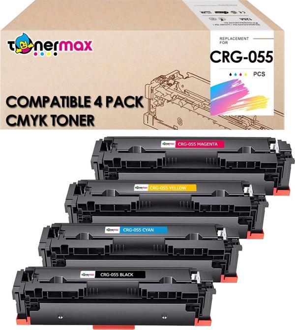 Canon CRG-055 Muadil Toner Takım - Çipli / LBP-662Cdw / LBP-664Cx / MF-741Cdw / MF-742Cdw / MF-743Cdw / MF-744Cd / MF-74 - Image 1