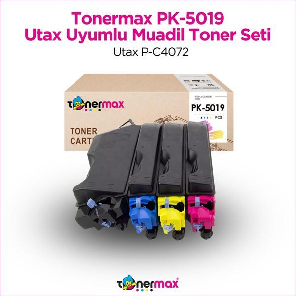 Utax PK-5019 Muadil Toner - Takım / Utax P-C4072 - Image 1