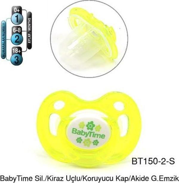 BabyTime Kiraz Uçlu Akide Desenli Emzik Bt 150-2 - Image 1