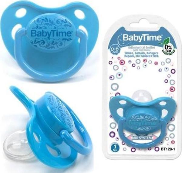 BabyTime Silikon Damaklı Kor. Kap. Mat Gövdeli Emzik N.3 - Image 1