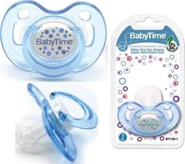 BabyTime Silikon Kiraz Uçlu Kor. Kap. Akide Gövdeli Emzik N.1 - Image 1
