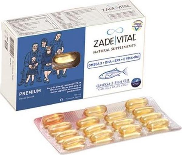 Zade Vital Premıum Genel Destek 30 Kapsül - Image 1