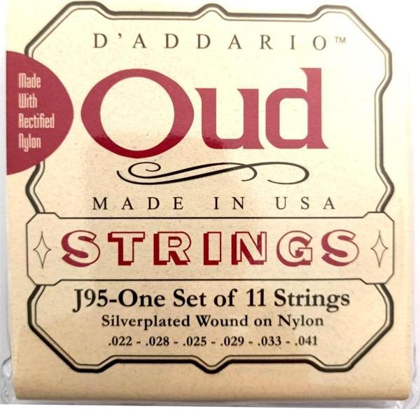Daddario J95S Ud Teli Set Silverplated Wound Kumlu - Image 1