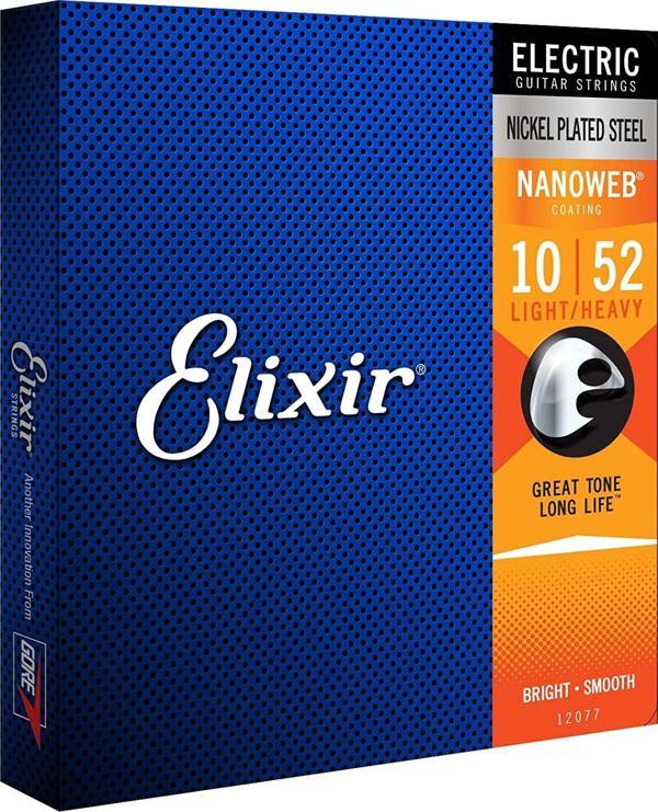 Elixir 12077 010-052 Elektro Gitar Teli  - Image 1