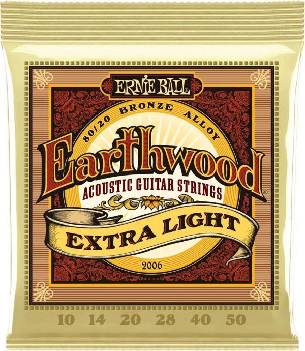 Ernie Ball P02006 10-50 Akustik Gitar Teli Extra Light - Image 1