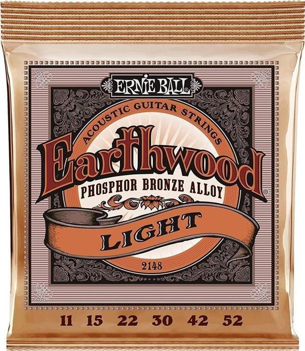 Ernie Ball P02148 Akustik Gitar Teli  Bronze 11-52 Super Slinky  - Image 1