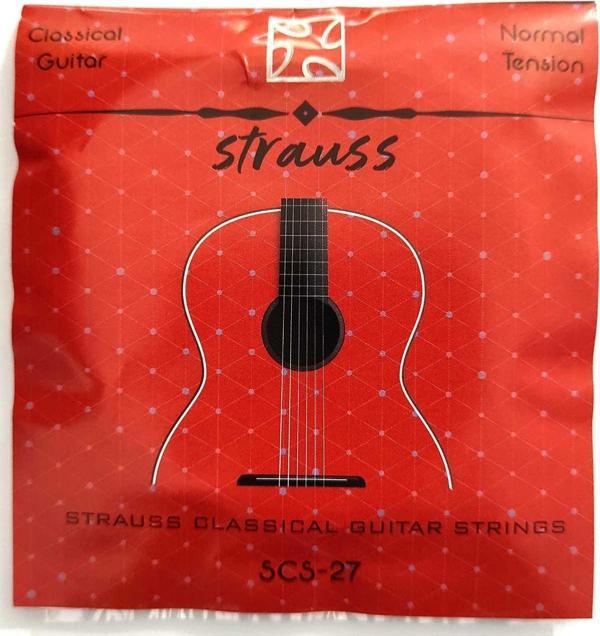 Strauss SCS-27 Klasik Gitar Teli Takım Normal Tension - Image 1