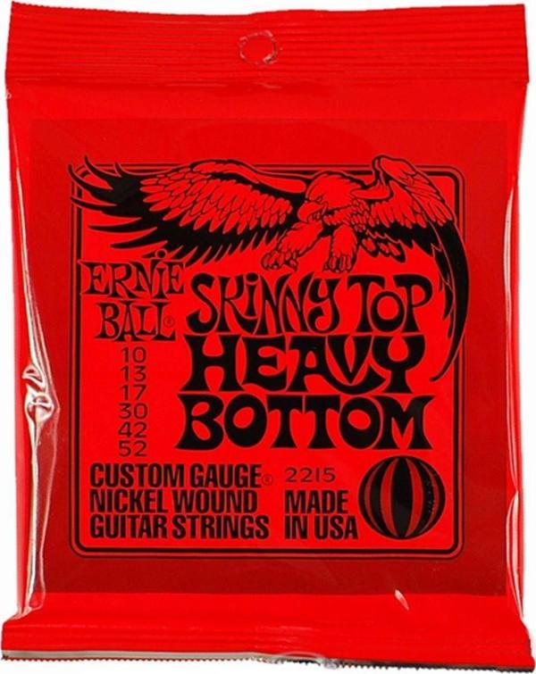 Ernie Ball P02215 Elektro Gitar Teli 10-52 Skinny Top Heavy Bottom - Image 1