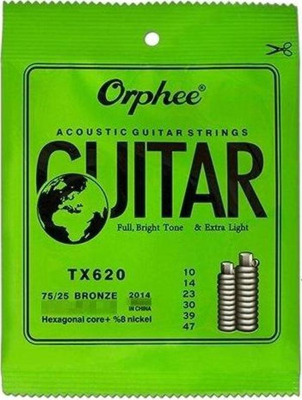 Orphee Tx620 Akustik Gitar Teli 10-47 - Image 1