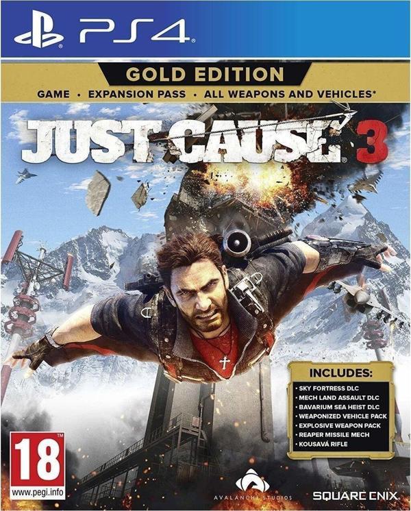 Square Enix Just Cause 3 Gold Edition PS4 Oyun - Image 1