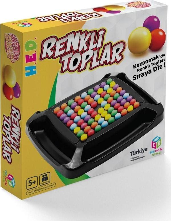 Hobi Eğitim Dünyası Renkli Toplar Oyunu Candy Game Şeker Oyunu - Image 1