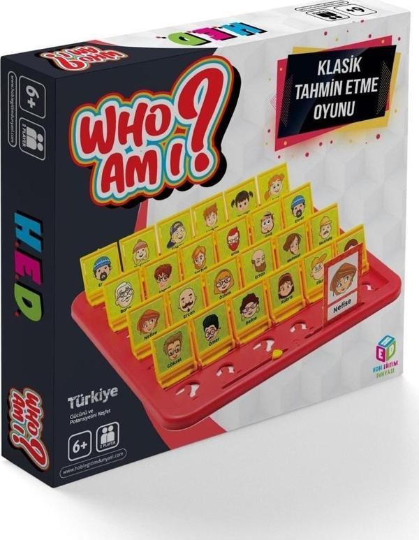 Hobi Eğitim Dünyası Who Am I Klasik Tahmin Etme Oyunu - Image 1