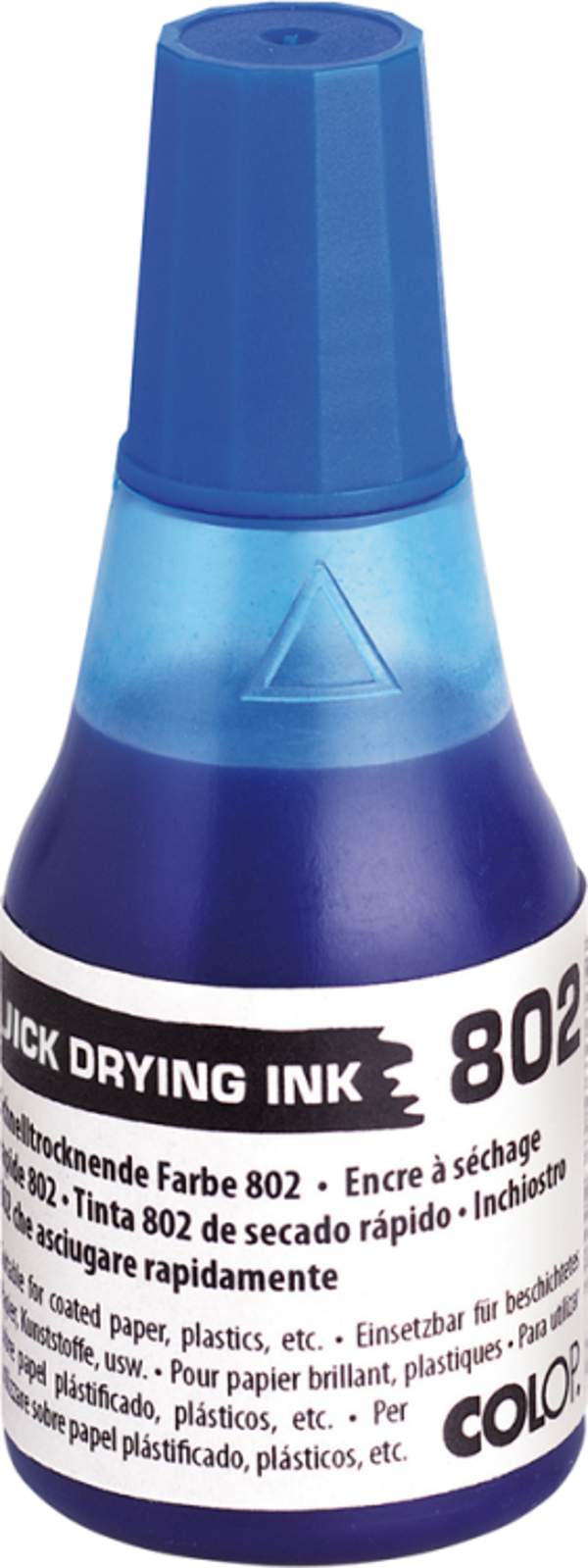 COLOP 802 25ML ÇABUK KURUYAN MÜREKKEP MAVİ - Image 1