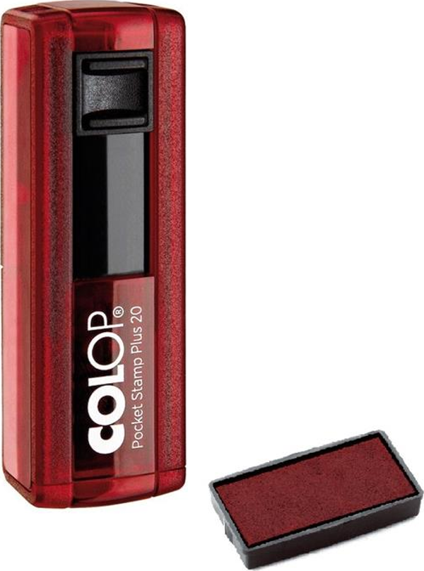 COLOP CEP20 KAŞE KIRMIZI KASA KIRMIZI KEÇE - 14X38MM - Image 1