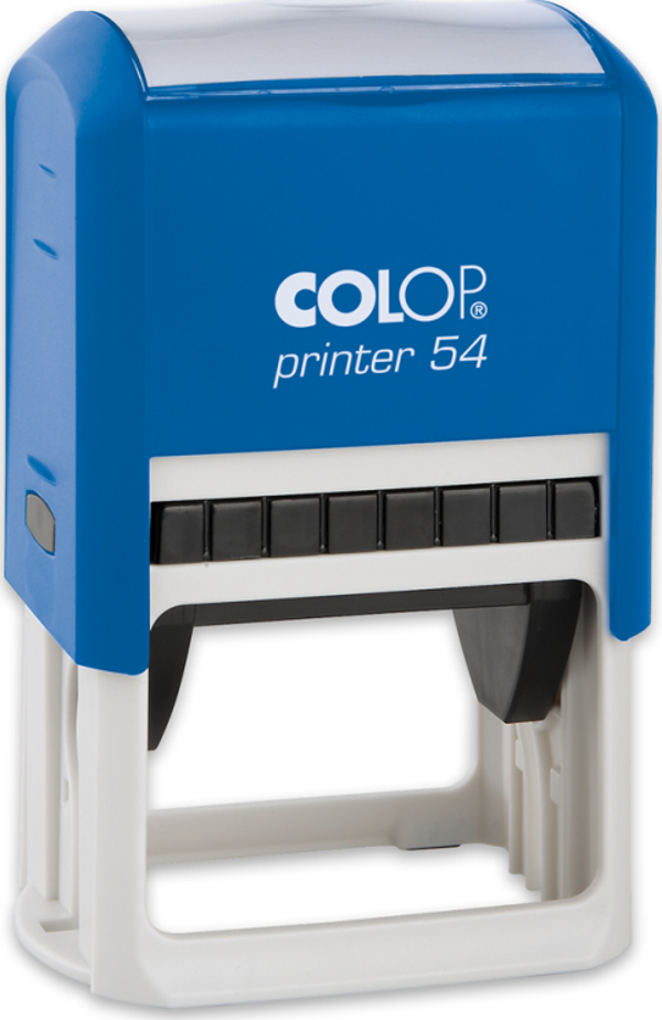 COLOP PRINTER 54 MAVİ KASA MAVİ KEÇE - 40X50MM - Image 1