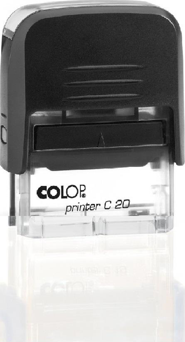 COLOP PRINTER C20 SİYAH KASA SİYAH KEÇE - 14X38MM - Image 1