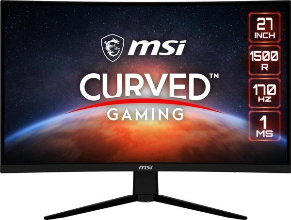 MSI G273CQ 27'' VA WQHD 170HZ 1MS FREESYNC PREMIUM CURVED GAMING MONITOR - Image 1