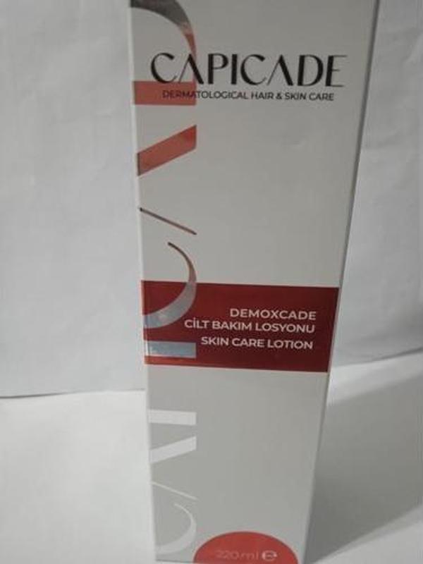 Capicade Demoxcade Cilt Bakım Losyonu 220Ml Skin Care Lotıon - Image 1