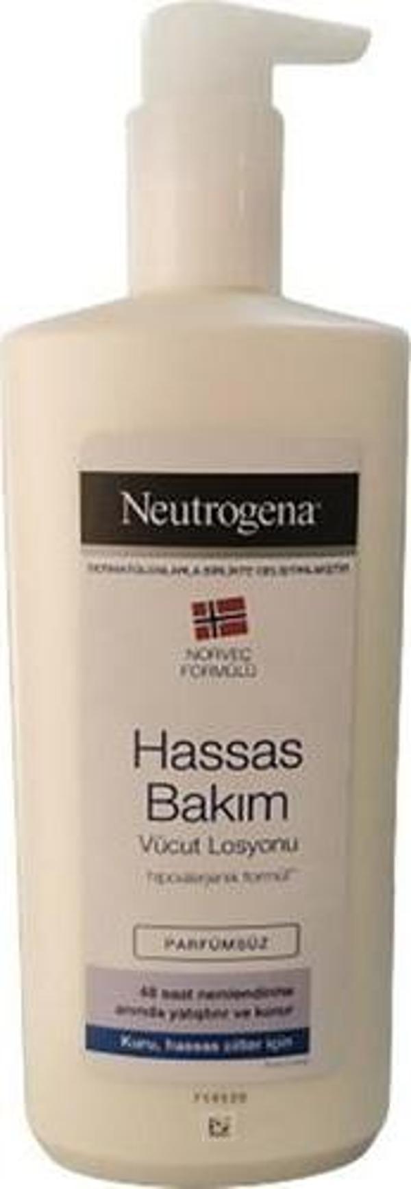 Neutrogena Hassas Bakım Vücut Losyonu Parfümsüz 400 Ml. - Image 1