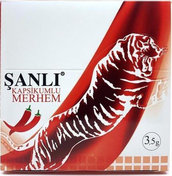 Şanlı Kapsikumlu Merhem 3,5 Gr - 50Lı Paket - Image 1