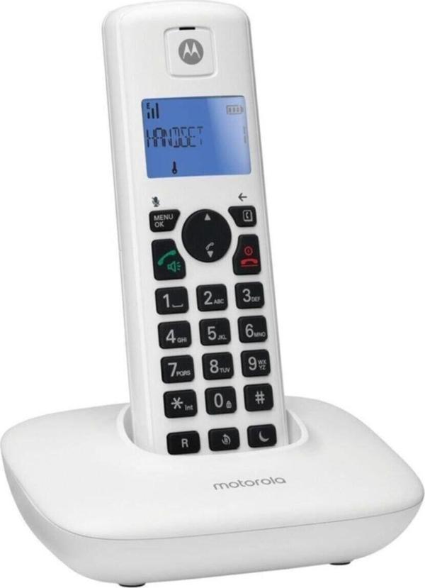 T401+ Beyaz Handsfree Telsiz Dect Telefon - Image 1